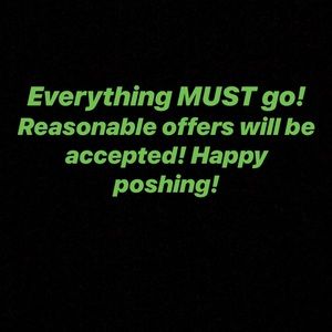 Everything in closet!